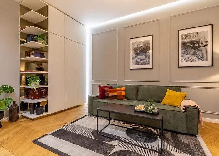 Apartament Stylish Comfy W Balcony In Downtown